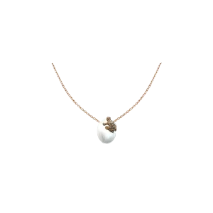 Колье Dada Arrigoni Happy frog из золота с бриллиантами