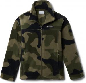 Columbia Youth Boys Zing III Fleece, Stone Green Mod Camo
