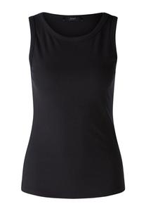 Топ Oui FILIZ elastische Viskoserippe, черный