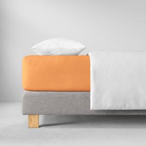 Простыня Estella трикотажная стрейч цвет абрикос размер 100х200 см