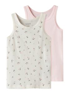NAME IT Майка в светло-сером, розовом