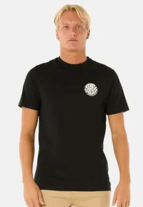 Футболка с принтом значков à manches courtes wettie Rip Curl, Black