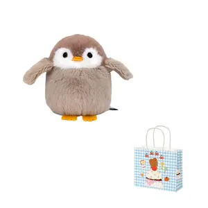 Очаровательные лечебные плюшевые куклы гиацинтовый ара воробей подвеска высота 12см Dolls and bears dance