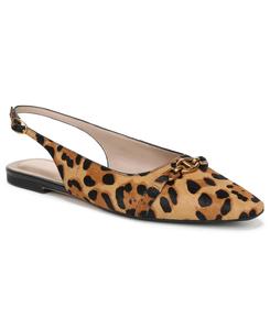 Женские балетки Ginna Snip Toe Slingback Flats Giani Bernini, Leopard