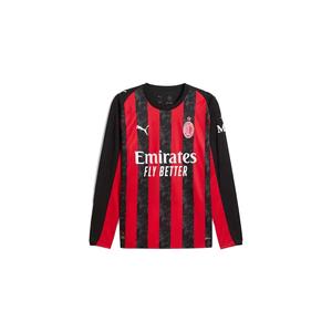 AC Milan DRYCELL 25/26 Домашняя футболка с длинными рукавами мужская RE FIBRE футбольная майка мужская PUMA, черный