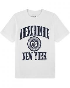 Футболка abercrombie kids Ivy League Tee, цвет Bright White