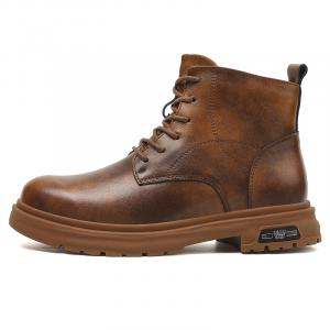 Dunnu Мужские ботинки Martin черно-коричневые, цвет Brown