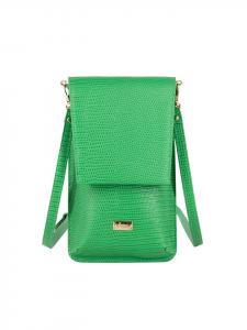 Faina Женская мини-сумка через плечо, зеленая