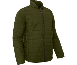 BERGSON Стеганая куртка, легкая утепленная, водоотталкивающая, без ПФУ, зеленая
