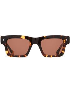 JW Anderson прямоугольные солнцезащитные очки, коричневый