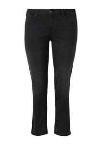 Узкие джинсы QS, темно-серый