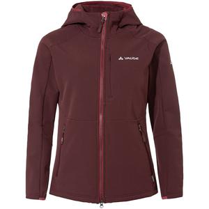 Функциональная куртка с капюшоном из штормфлиса elope Vaude, цвет dark oak