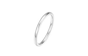 TRUE ME Кольцо из серебра 999 пробы матовое гладкое женское