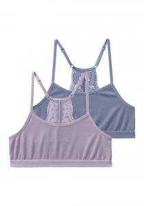 Бюстгальтер-бралетт BUFFALO, цвет Light blue/Pastel purple