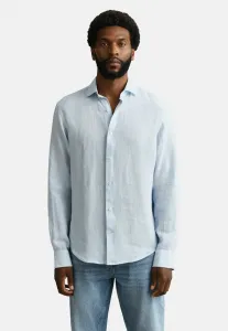 Полосатая рубашка Gant, Sky Blue