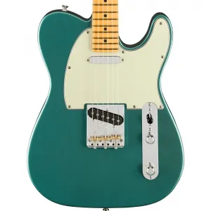 Fender American Professional Classic Telecaster в цвете Faded Sherwood Green Metallic