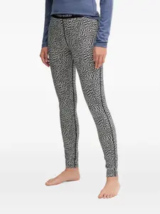 Леггинсы с принтом Icebreaker, синий