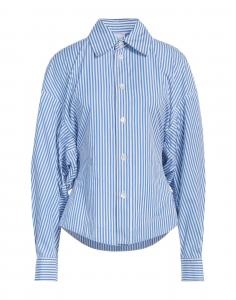 Рубашка Bottega Veneta, лазурный