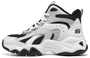 Кроссовки Skechers DLITES Lifestyle Shoes Women's High-top White/Black, белый/черный