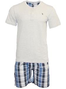 Пижама U.S. Polo Assn., цвет blau/grau