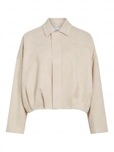 VILA Куртка для межсезонья в бежевом цвете