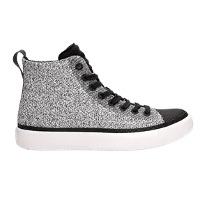 Кроссовки Converse Chuck Taylor All Star Modern High Black White Knit, серый