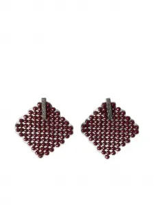 Серебряные серьги-гвоздики Brunello Cucinelli