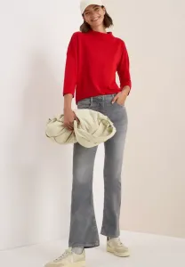 Топ с длинными рукавами mit knopfdetail Cecil, Rot