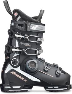 Женские высокопроизводительные горнолыжные ботинки Nordica Speedmachine 3 BOA 85 W со средней посадкой, Black / White / Pink