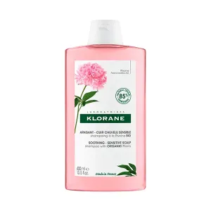 Шампунь для чувствительной кожи головы Champú Peonia Klorane, 400 ml