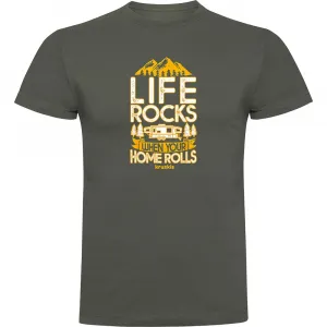 Футболка с коротким рукавом Kruskis Your Home Rolls, зеленый