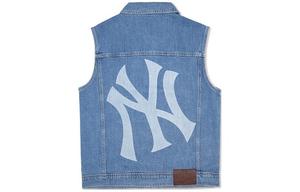 Жилет унисекс светло-голубой Mlb