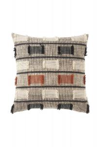 Качественный чехол на подушку с бахромой ETHNO BRICK TOM TAILOR