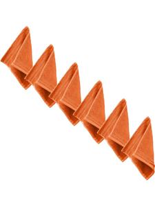 Erwin Müller Набор из 6 махровых полотенец Heidelberg оранжевого цвета