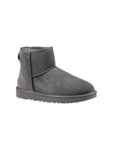 UGG Классические женские мини-ботинки серого цвета