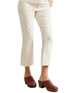 Беременные укороченные джинсы Under the Bump HATCH Collection, слоновая кость/кремовый