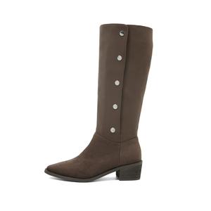 COMELY Высокие сапоги женские черные/коричневые/хаки