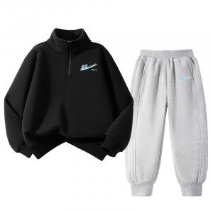 Повседневная спортивная одежда для подростков WARRIOR, черный/синий/серый