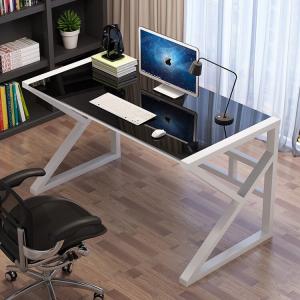 Стол компьютерный 118x60 см Naijia с стеклянной столешницей, игровой стол и стул, письменный стол для дома и учебы