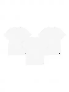 Комплект из трех футболок с логотипом Polo Pony POLO RALPH LAUREN KIDS, белый