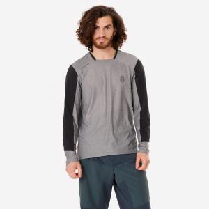 Джерси для горного велосипеда с длинными рукавами EXPL 100 - бордовый Rockrider