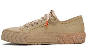 Холщовые кеды женские низкие песочные Both