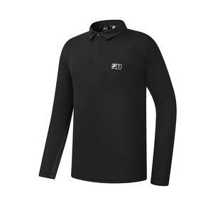 FILA Мужская поло для гольфа Pitch Black