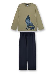 Sanetta Пижама цвета хаки/темно-синего цвета