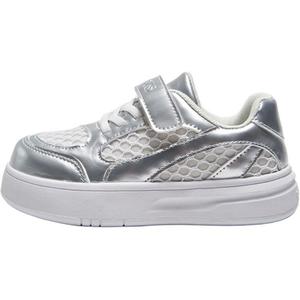 Нескользящие, износостойкие, легкие, амортизирующие детские кроссовки для скейтбординга SNORKS, серебряный