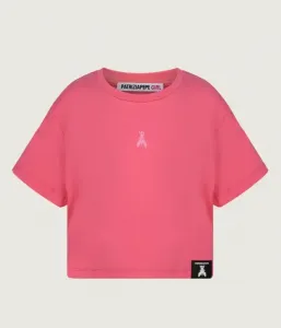 Футболка loose fit Patrizia Pepe, розовый