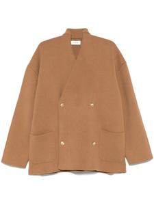 Laneus двубортный кардиган, нейтральный цвет