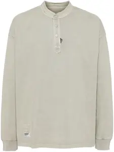 Футболка хенли с длинными рукавами Musium Div., бежевый