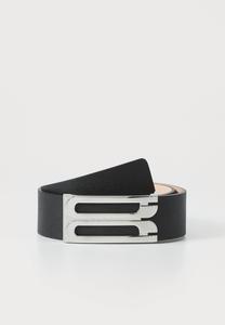 Ремень Victoria Beckham JUMBO FRAME BELT, Black/Silver-Coloured/Black