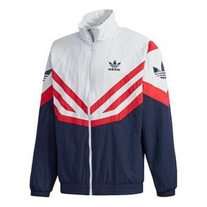 Куртка adidas originals Sportive Trktop Windproof Colorblock Navy Blue, синий
